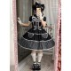 Good Night Mie Mie Three-Tier Polka Dot Blouse and JSK(Pre-Order/2 Colours/Full Payment Without Shipping)